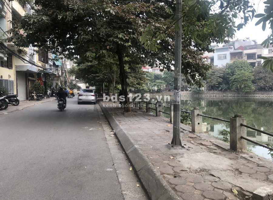 Bán đất xây nhà view Hồ ở cực đẹp 60m Mặt phố Hồ Đắc Di, 2 thoáng, KD nhẹ nhàng