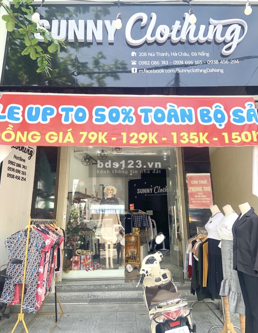 Sang shop đường Núi Thành, Đà Nẵng