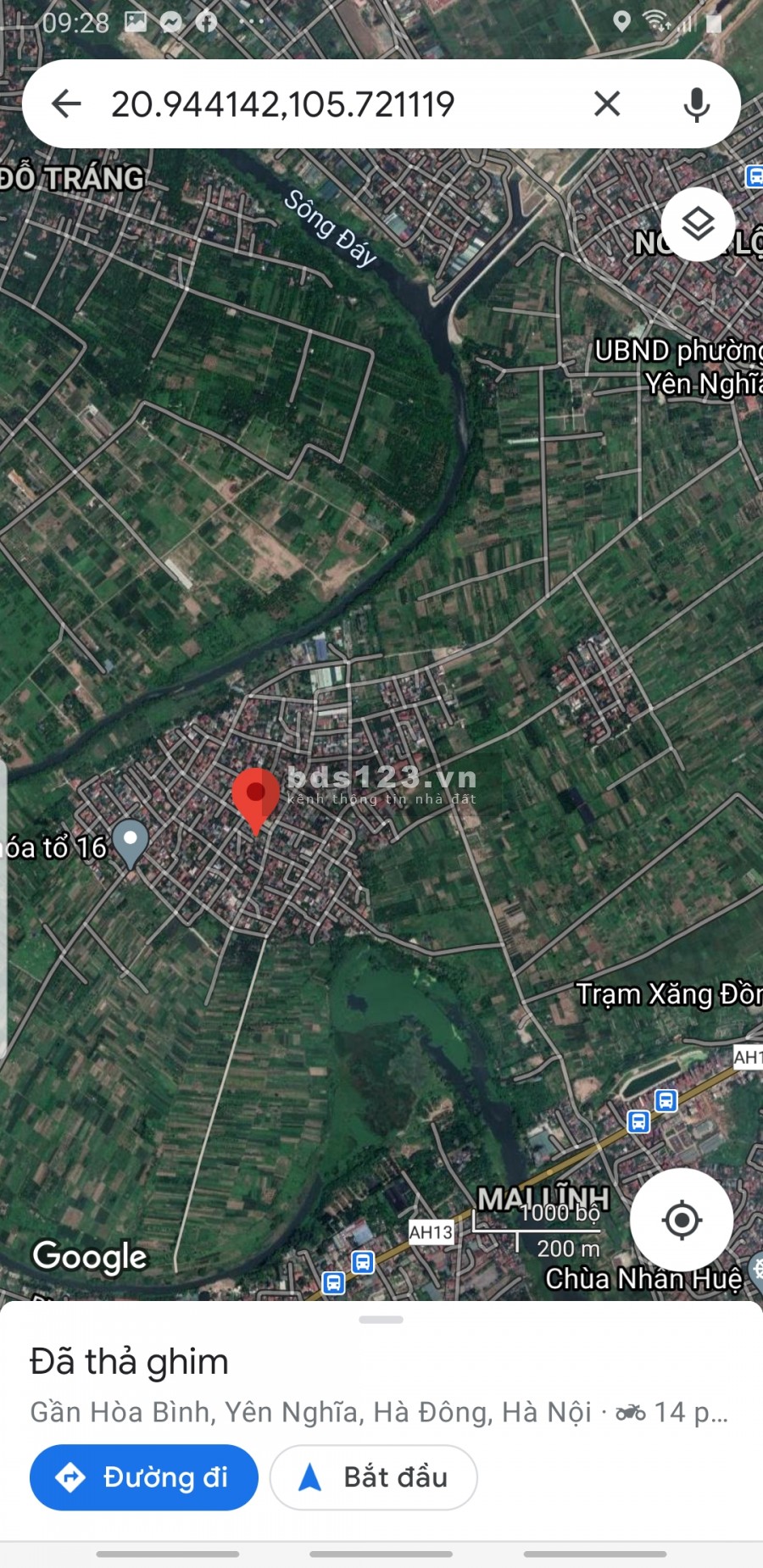 Bán 36.6m2 đất tổ 15 phường Yên Nghĩa