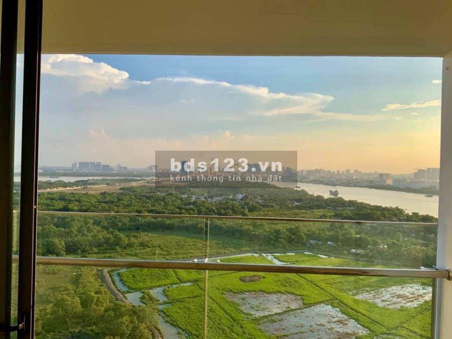 Bán căn 2PN diện tích 79.6m2 dự án Thủ Thiêm Dragon Quận 2 view Sông Cầu Phú Mỹ - Quận 1 giá bán 3.450 tỷ