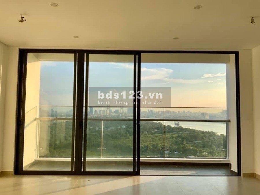 Bán căn 2PN diện tích 79.6m2 dự án Thủ Thiêm Dragon Quận 2 view Sông Cầu Phú Mỹ - Quận 1 giá bán 3.450 tỷ