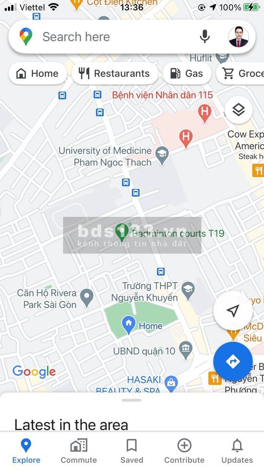 Mặt bằng mặt tiền hẻm lớn Quận 10 giá 16 triệu dt 90m2