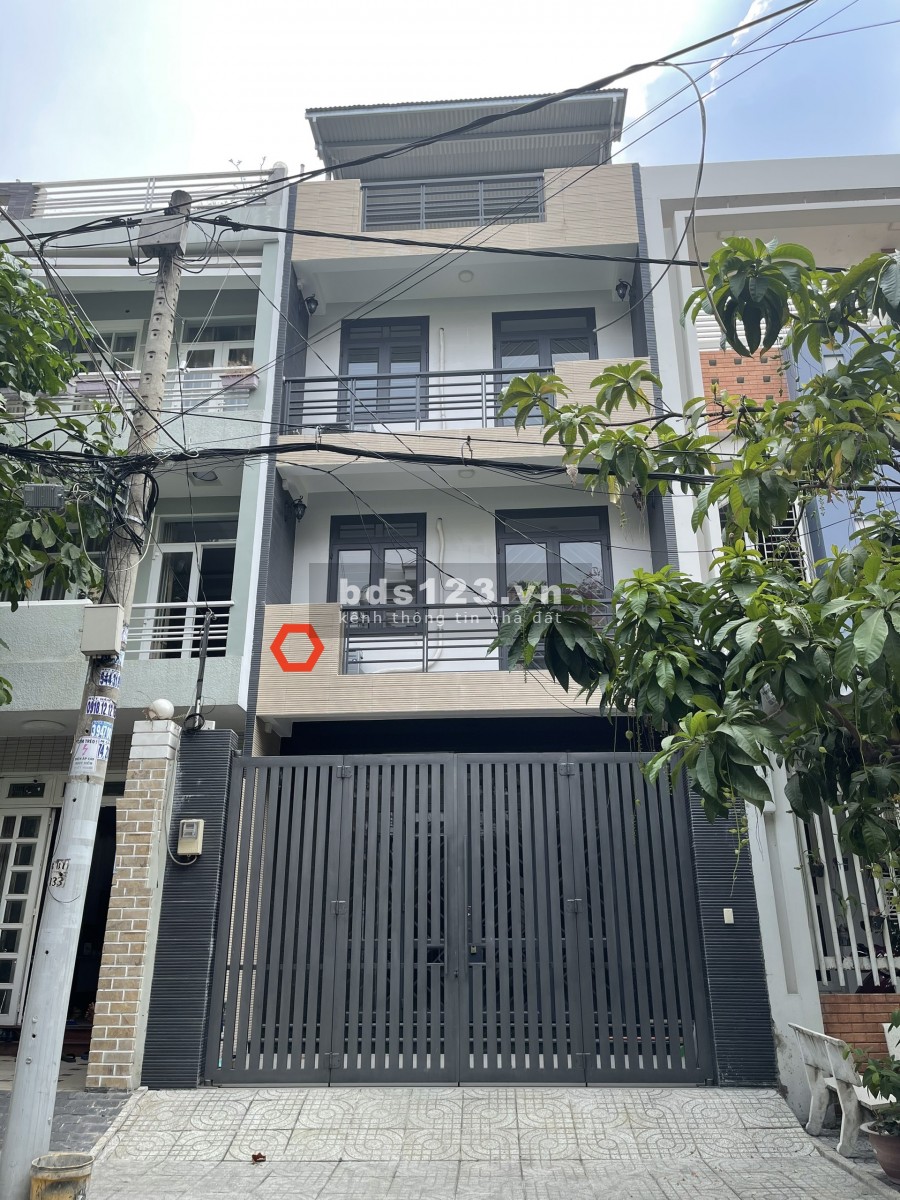 Nhà Đẹp HXH Bình Lợi 5x20m trệt, 3lầu, 5pn, 4wc.
