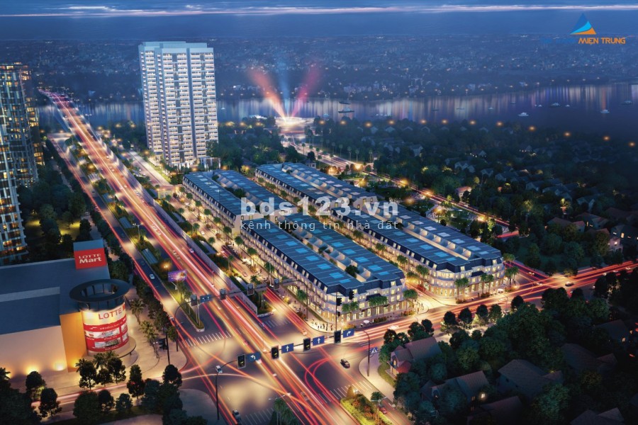 Đất Đà Nẵng cần bán - Khu phố thương mại 6* đầu tiên ngay trung tâm - View Sông Hàn