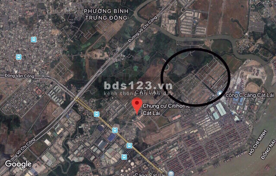 Bán đất nền Quận 2 đầu tư sinh lời Khu Dân Cư Cát Lái Mới!!