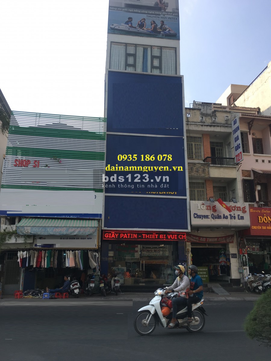 Nhà Mặt Tiền Quận 4 dt 4 x 18, 5 lầu, Khánh Hội