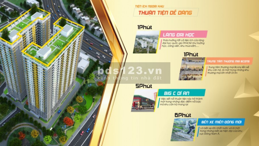 Nhận đặt giữ chổ căn hộ Bcons Plaza giá chính thức chỉ từ 1.1 tỷ