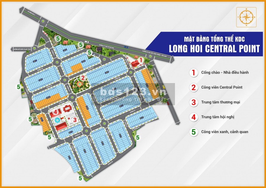 Đất Nhơn Trạch 100m2 dự án Long Hội Central Point