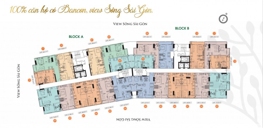 QUỸ HÀNG CHUYỂN NHƯỢNG VISTA RIVERSIDE VIEW SÔNG CẬP NHẬT THÁNG 3 MỚI NHẤT
