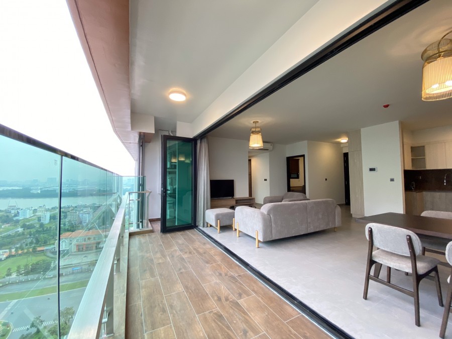 Căn hộ 4 phòng ngủ cần cho thuê đủ nội thất mới 100% tại FELIZ EN VISTA