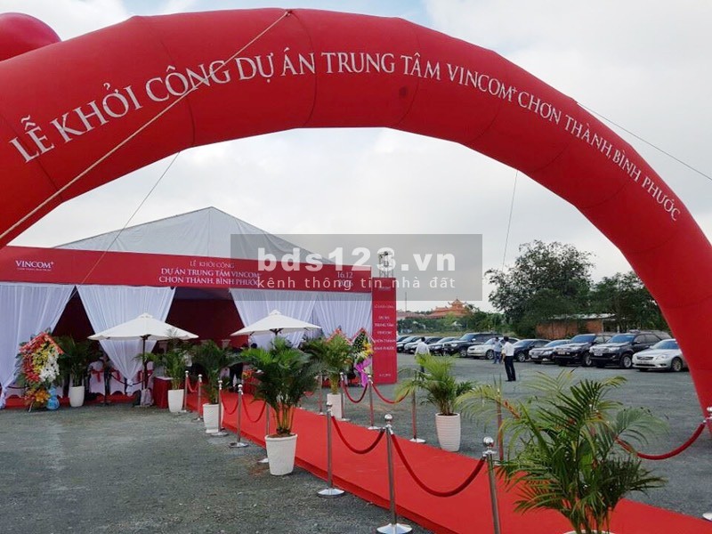 Đất thị trấn chơn thành gần vincom vừa khởi công