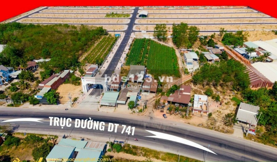 Bán nhanh trong tuần lô đất nền 2 mặt tiền 80m2 giá 750TRIỆU, cách Chánh Lưu 5 Phút, nằm trên trục đường ĐT.741