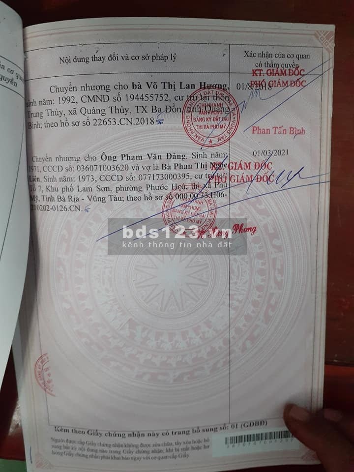 Bán Đất Tân Hòa, Tân Thành Uy Tín Chất Lượng Bà Rịa