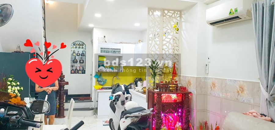 40m2 Quận 3 Nam Kỳ Khởi Nghĩa Lô góc 4 tầng Gần 2 MT, 4 chỗ đến nhà. Hẻm thông