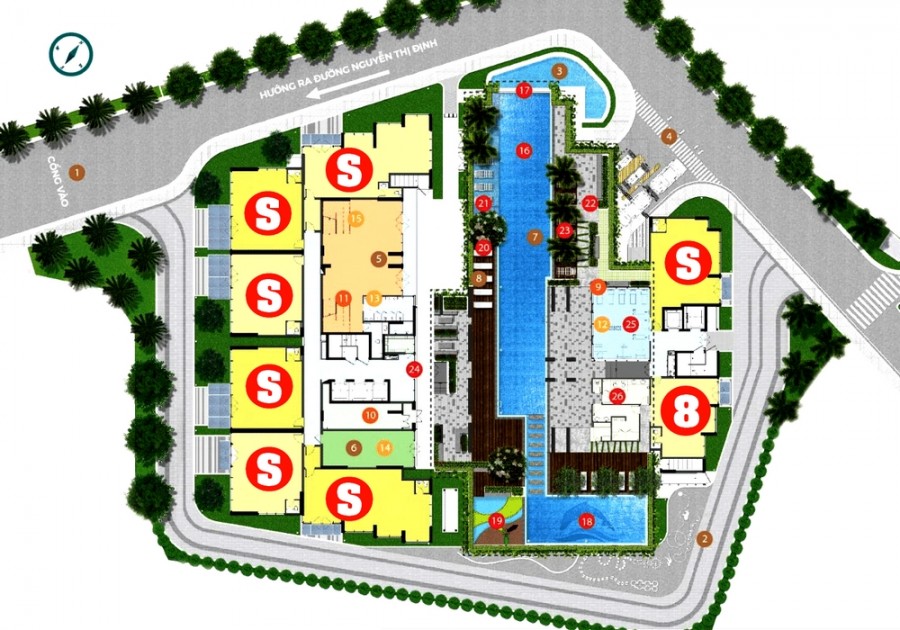 CĂN HỘ 3PN QUẬN 2 - DỰ ÁN PRECIA - ĐT: 0909434409