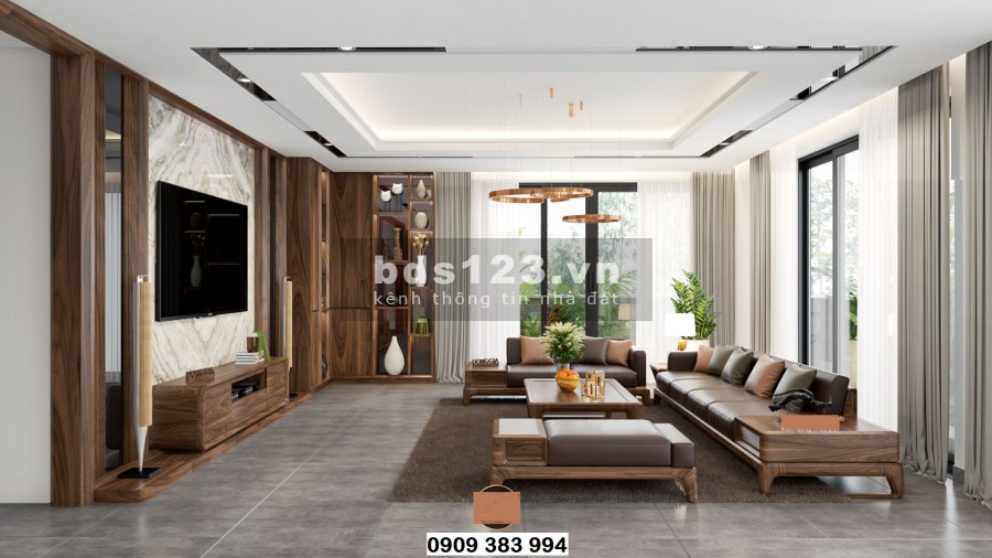 Cho thuê Biệt Thự Lô Góc 2MT Khu Cityland Garden hill 18x20m Hầm Trệt 2L-Tum
