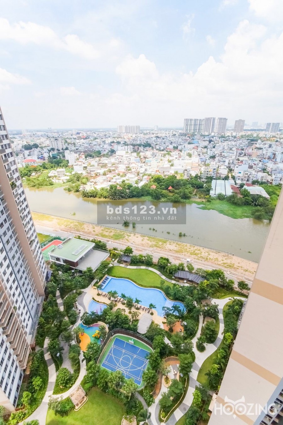 CHO THUÊ PALM HEIGHTS QUẬN 2 ,THIẾT KẾ CĂN 3PN,FULL NT GIÁ CHỈ 15TR