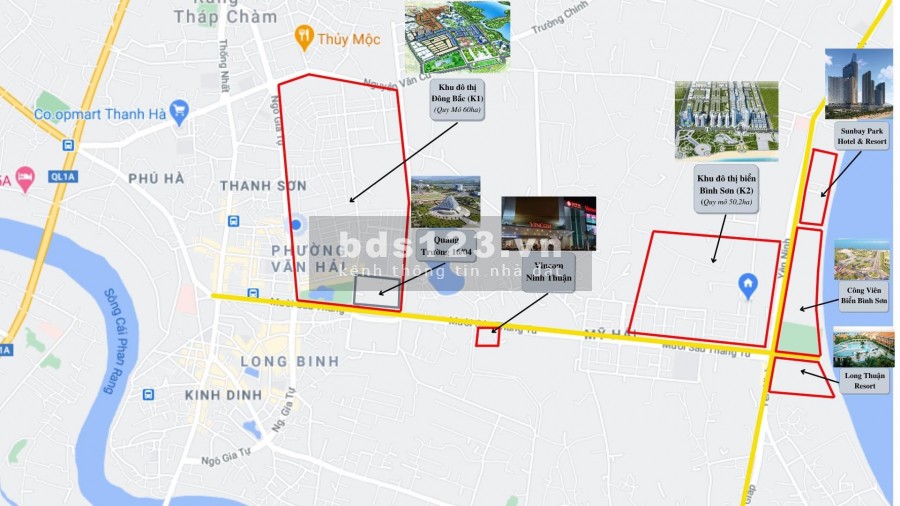 Khu đô thị biển Bình Sơn – Ninh Chữ (k2) cần ra nhanh vài suất ngoại giao giá tốt CĐT