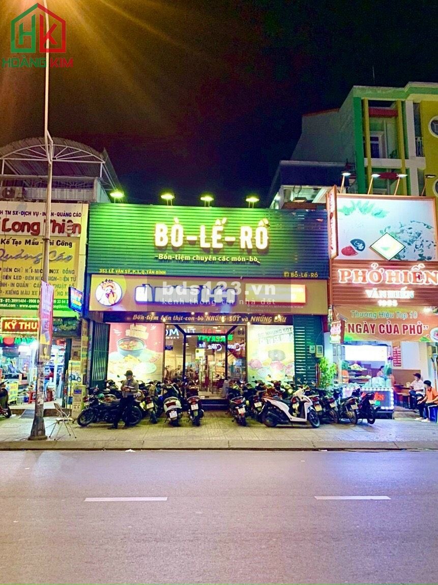 Cho thuê dài hạn nhà nguyên căn MT đường Lê Văn Sỹ P.1 Tân Bình. 9x40m