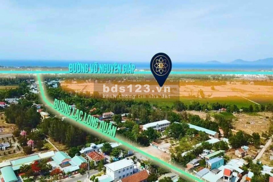 Đất nền mặt tiền sông Cổ Cò, giáp biển Hà My