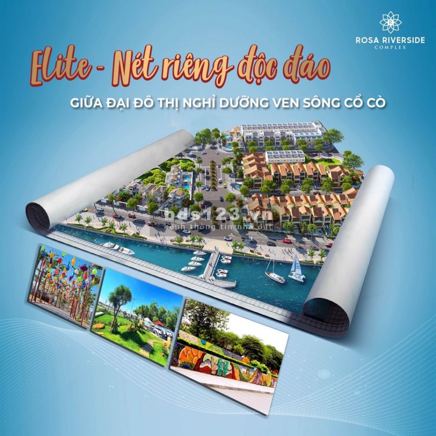 Đất nền mặt tiền sông Cổ Cò, giáp biển Hà My