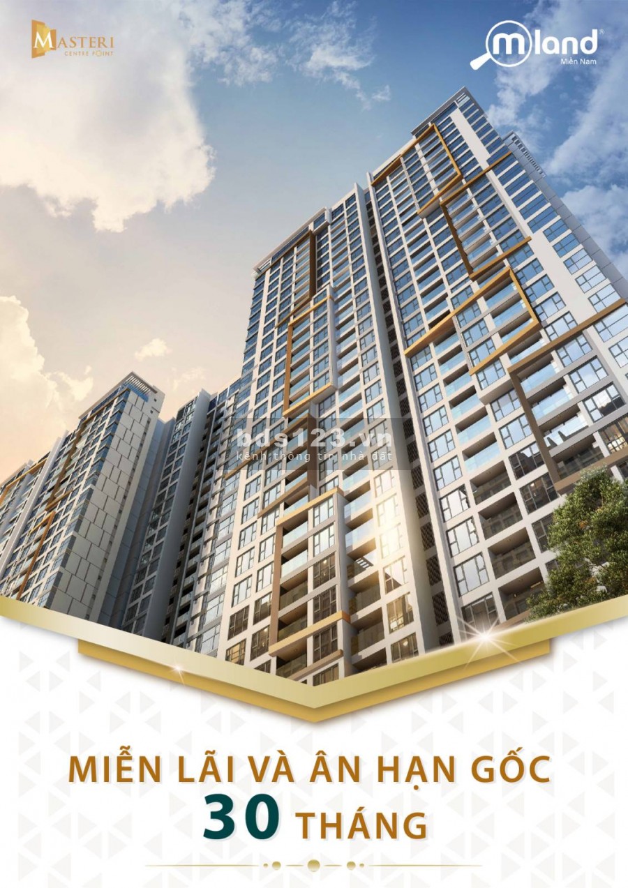 Chung cư Masteri Centre Point căn hộ với chính sách đặc biệt bàn giao đủ nội thất, lhcc