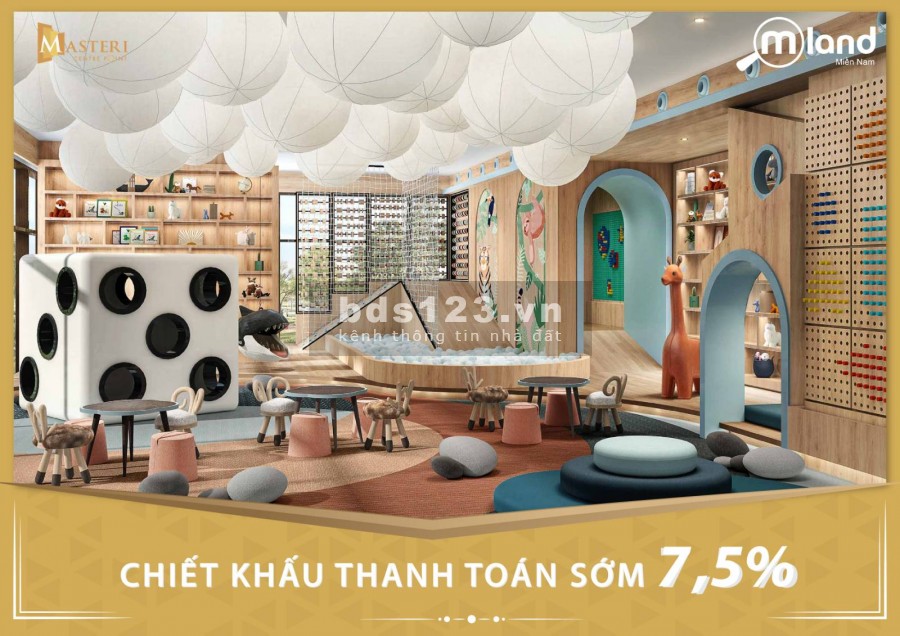 Chung cư Masteri Centre Point căn hộ với chính sách đặc biệt bàn giao đủ nội thất, lhcc
