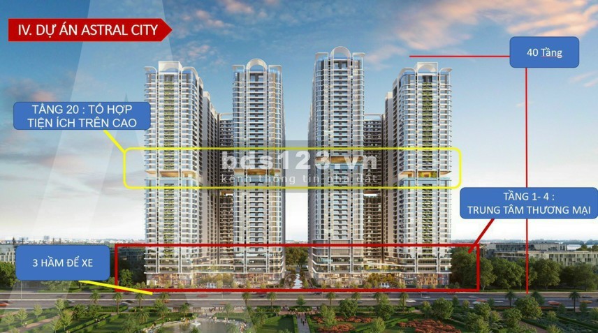 DỰ ÁN KHU CĂN HỘ ASTRAL CITY BÌNH DƯƠNG