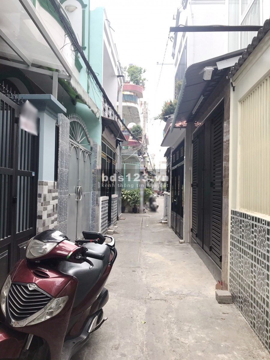 Nhà mới, đẹp, sàn BTCT, 2 lầu/ST, hẻm Hưng Phú P9Q8