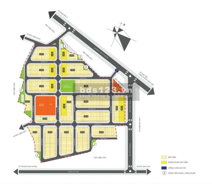 Đất nền tỉnh lộ 769 Nhơn Trạch giá chỉ từ 1 tỷ 900 triệu Long Hội Point