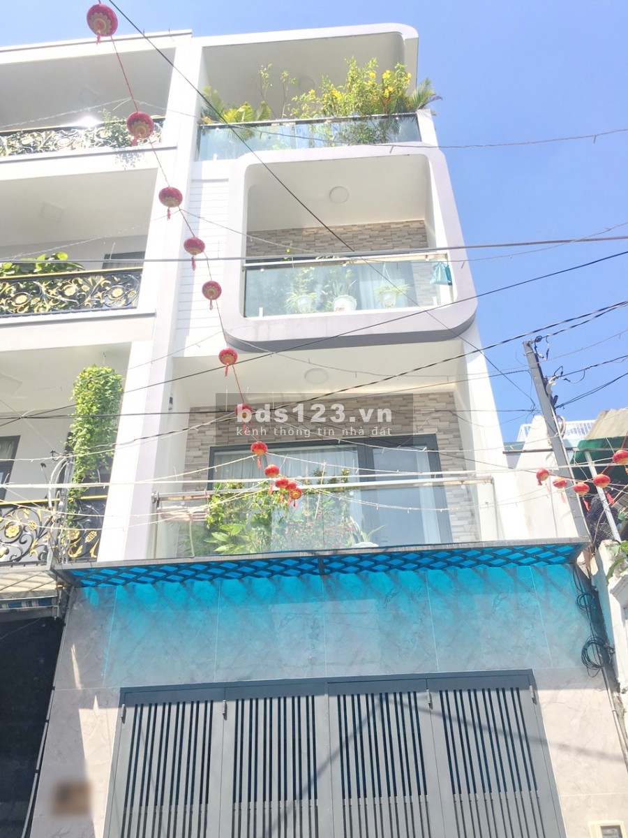 Bán nhà mới 2 lầu hẻm xe hơi 8m đường Lưu Quý Kỳ Phường 10 Quận 8