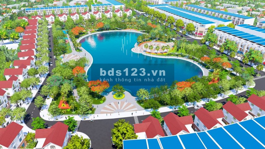 Bán lô đất vàng View hồ 5.5ha 97.5m2, MT 5m KĐT Xuân Hoà – Điện Nước