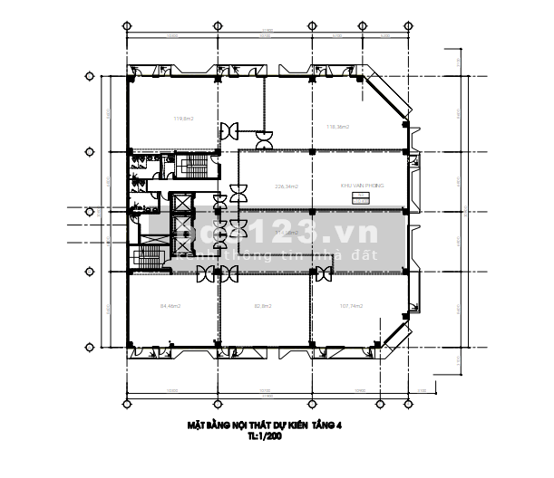 KHU ĐÔ THỊ VẠN PHÚC - CHO THUÊ TÒA NHÀ M&T PLAZA 03 MẶT TIỀN