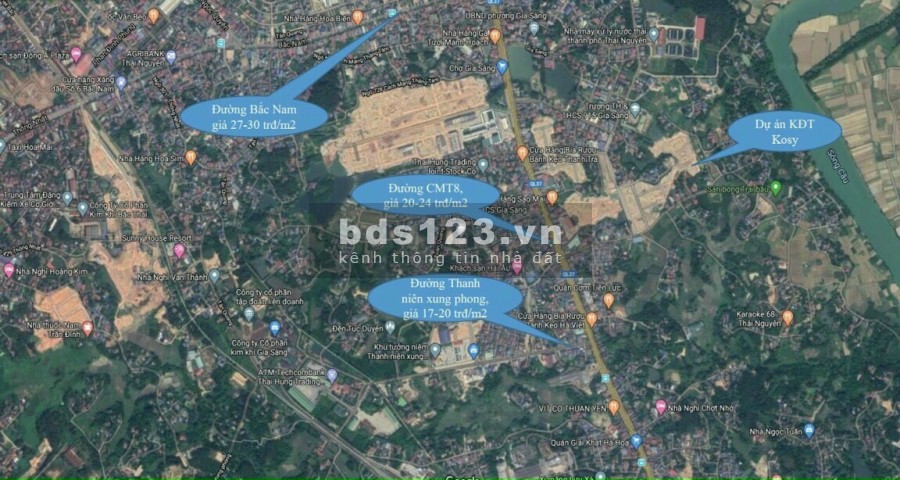 Quỹ căn đẹp nhất dự án Kosy City Beat Thái Nguyên trung tâm thành phố Thái Nguyên giá chỉ từ 1,2 tỷ