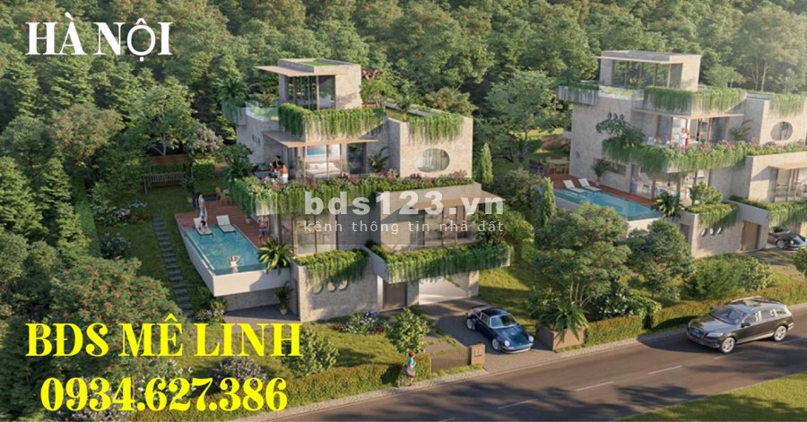 Bán đất Biệt thự Khu đô thị Quang Minh - Long Việt - Mê Linh - Hà Nội