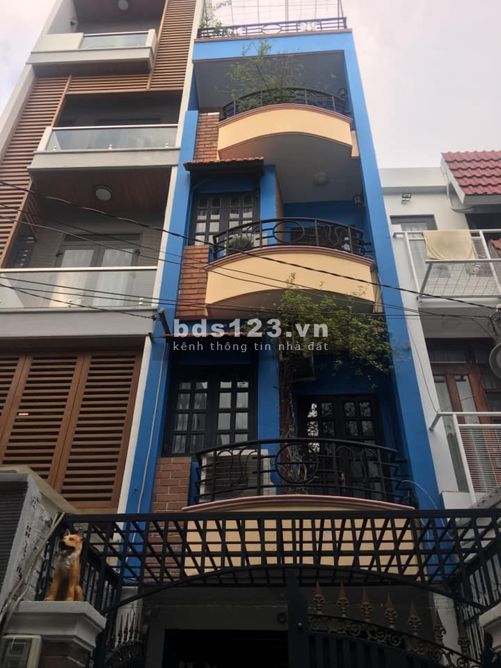Nhà mặt tiền kinh doanh dt 45m2, 5 tầng BTCT, Nở Hậu, F5, Quận Tân Bình giá 8 tỷ 2