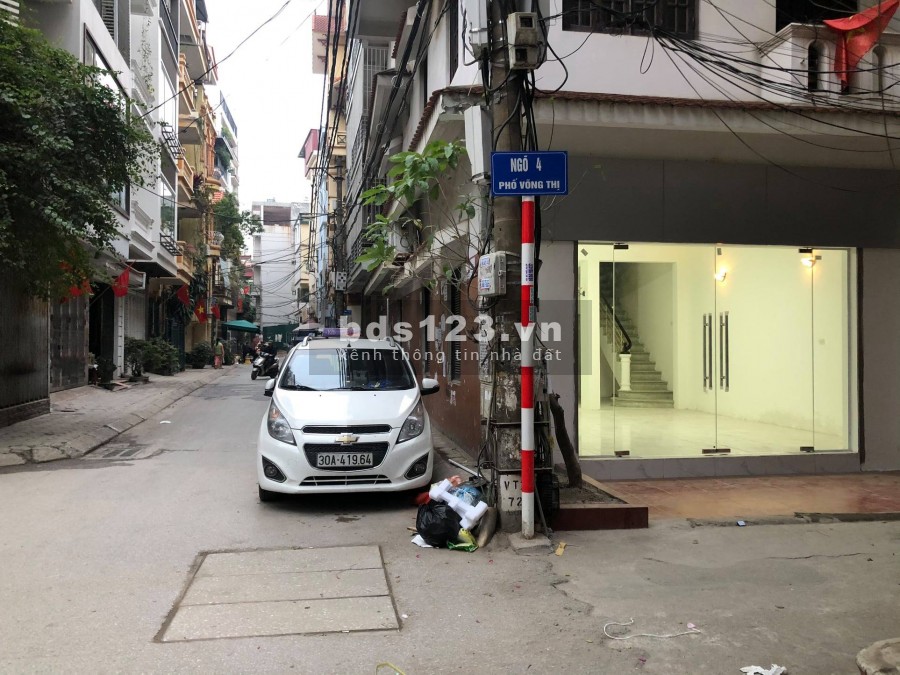 Cho thuê nhà phố Võng Thị, 75m2, 3 tầng, lô góc