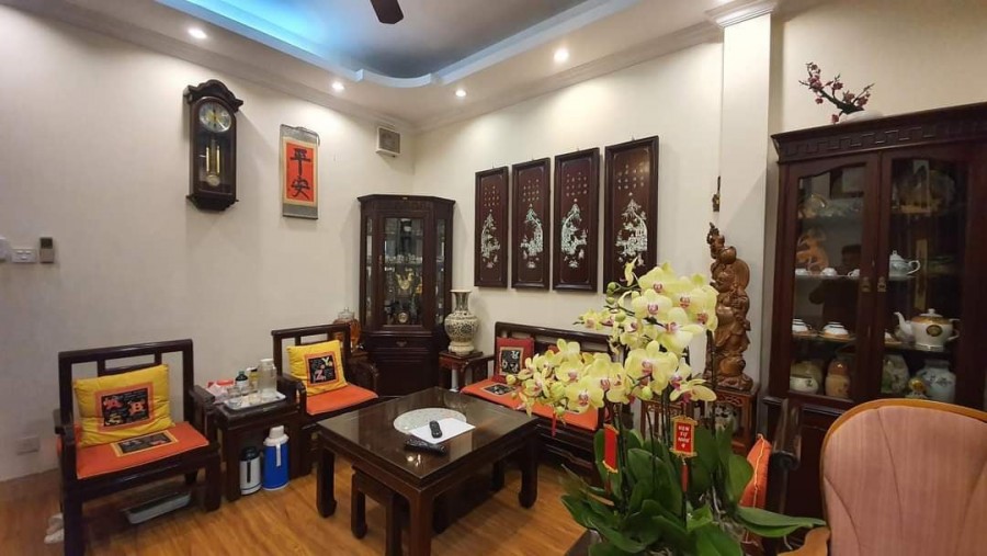 BÁN NHÀ KHU VIP NGÕ 238 HOÀNG QUỐC VIỆT 46M X 5 TẦNG MT 5M 9.6…