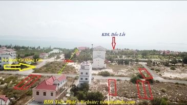 6 Lô đất biển thuộc tái định cư Đông Cát dôc Lết