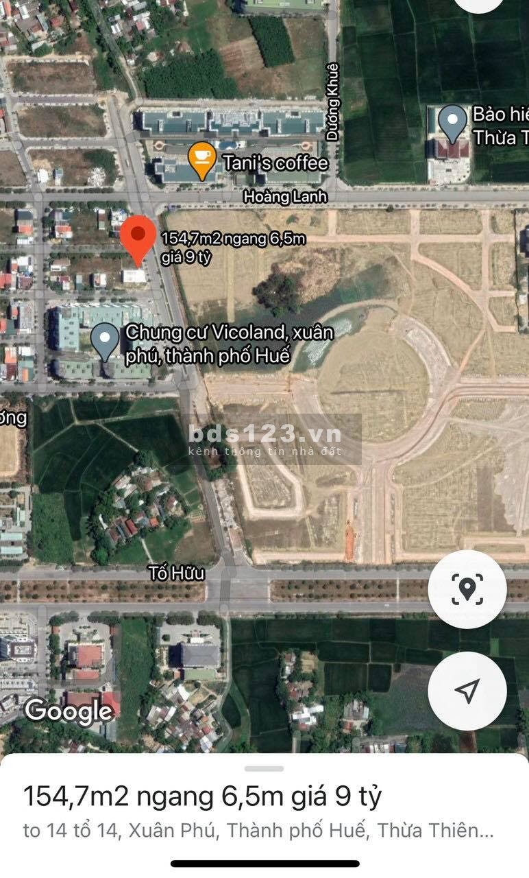 HÀNG CỰC PHẨM! ĐẤT MẶT TIỀN ĐƯỜNG LỚN 36M KQH XUÂN PHÚ GIAO HOÀNG LANH GIÁ ĐẦU TƯ KHAN HIẾM