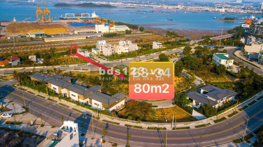 BÁN LÔ ĐẤT NỀN LIỀN KỀ 80M2 VIEW VỊNH TẠI BAN MAI VILLAS BÃI CHÁY