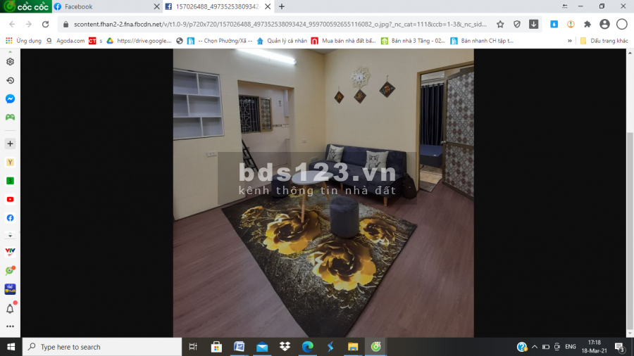 CH tập thể tầng 1 phố chùa Láng 46m2, ở Ngay