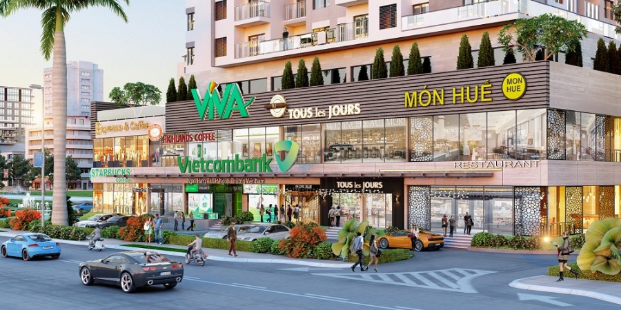 Chỉ còn 5 xuất ngoại giao Shophouse The Matrix One Mễ Trì, Nam Từ Liêm