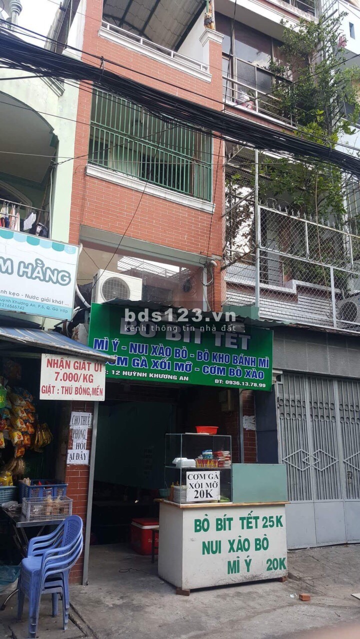 Cho thuê mặt bằng hoặc nguyên căn mặt tiền Huỳnh Khương An Gò Vấp ngay trường ĐHCN4