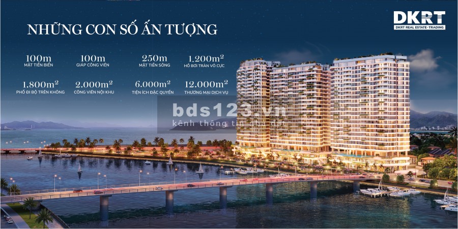 Chỉ 560 triệu sở hữu ngay căn hộ nghỉ dưỡng cao cấp, tại mt đường Trần Phú, Nha Trang
