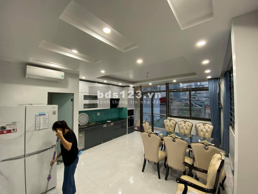 Bán nhà Phố Thiên Hiền, 3 ô tô tránh, vỉa hè, kinh doanh, 63m2, 6 tầng, thang máy, 16 tỷ.