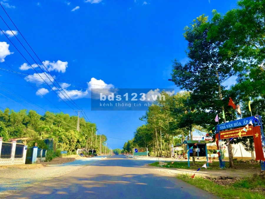 Ngay Chợ, gần Trường Học Nền đất của nhiều mục đích,1043m2 có 150m2 thổ, sổ riêng