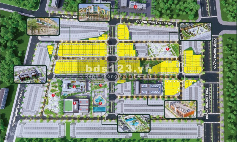 ĐẤT NỀN DỰ ÁN KDC ĐÔ THỊ PHƯỜNG 3 TP.TÂY NINH - CHỈ TỪ 18TR/M2