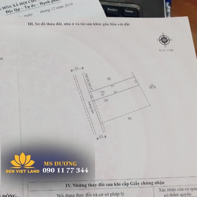 Đất trung tâm P1 - Đinh Tiên Hoàng, đường nhựa 7m - Giá 1.4 tỷ