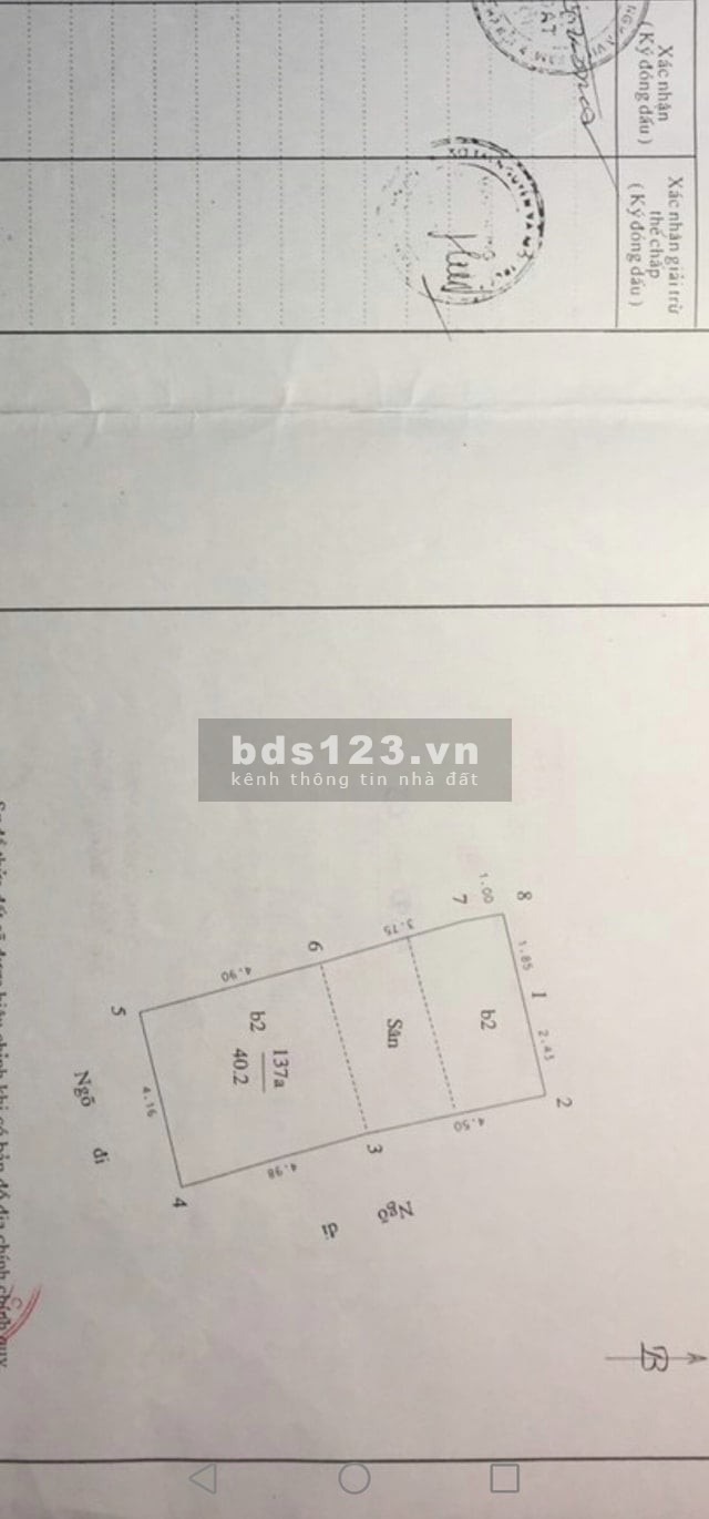 Bán nhà Nguyễn Lương Bằng gần ôtô, VPhong, Kdoanh. DT 45m, 3 tầng, MT 4.5m, 3.7 tỷ